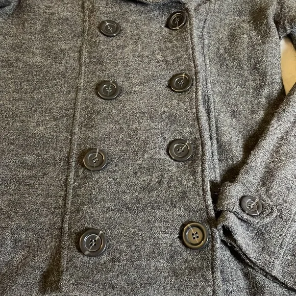 Babette Ballinger Gray 100% Wool Coat size Medium - Picture 4 of 17